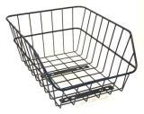 Wire Mesh Rear Basket - Black - 38cm x 30cm x 17cm