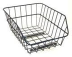 Wire Mesh Rear Basket - Black - 38cm x 30cm x 17cm