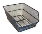 Wire Mesh Rear Basket - Black - 38 x 30 x 17cm