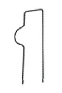 Basket Stay for Front Mesh Basket - Curved