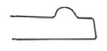 Basket Stay for Front Mesh Basket - Curved