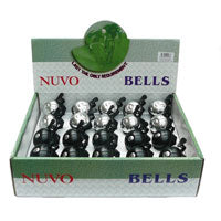 Display Box Of 20 Alloy Bells For 31.8mm Oversize Handlebars