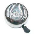 Silver Top Crown Design Steel Bell - Fits 25.4mm H/Bar