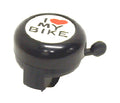 Bike Lane Steel "I Love My Bike" Bell - Fits 25.4mm H/Bar - Black