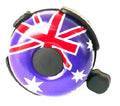 Alloy Bell with Australian Flag - Fits 25.4mm H/Bar