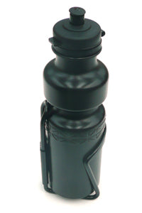 750cc Bottle with Alloy Cage - Black