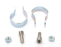 Steel Clamp Set for Mounting Bidon Cage To Down Tube - 30mm Diameter