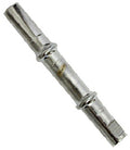 Bottom Bracket Axle - Cotter Pin Type - 145mm - Silver