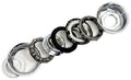 Bottom Bracket Set - For Standard One Piece Crank - Waterproof - Silver