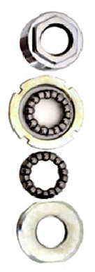 Bottom Bracket Set - For Racer/MTB - Hexagon Type - Silver