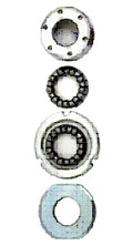 Bottom Bracket Set - For Racer/MTB - Pin Type - Silver