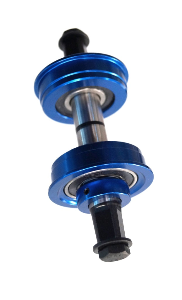 BMX Conversion Kit - 127mm Axle - With Sealed Bearings - Blue