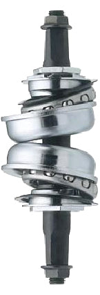 BMX Conversion Kit - Chromoly Axle With Ball Retainers - Waterseal - 127mm Axle