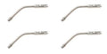 Flexible Angle Noodle For V-Brake - Stainless Steel - Silver (Bag Of 4)