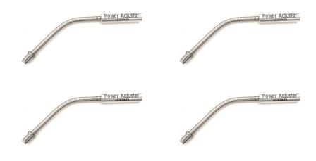 Flexible Angle Noodle For V-Brake - Stainless Steel - Silver (Bag Of 4)