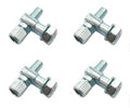 Brake Lever Barrel Adjuster - M6 - Steel - Silver (Bag Of 4)