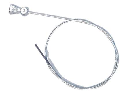 Yoke Straddle Cable - Nipple One End - 380mm (Single)