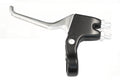 Brake Lever - Dual Cable Left Hand Brake Lever - Alloy - Dual Type - Black/Silver (Single)