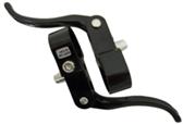 Alloy Inline Brake Lever - 23.8mm Clamp - For Road/Cyclo X - Black - Pair