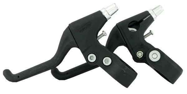Alhonga V-Brake Levers - 3 Finger Type - Suitable For Grip Shifter - Pair