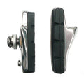Cartridge Brake Shoes - Angle Adjustable - 55mm - Alloy Holder - Silver