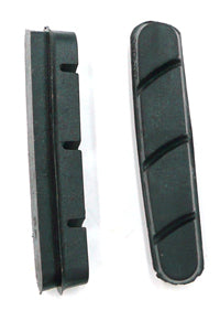 Brake Pads Only - For Carbon Rims - Campagnolo Compatible - 54mm - Black (Sold In Pairs)