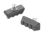 Caliper Brake Shoes - For BMX - Black (Sold In Pairs)