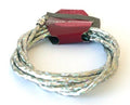Brake Cable - Universal - Holographic 2 Piece Outer - Galvanized Inner - Silver