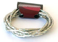 Gear Cable - Universal - Holographic 2 Piece Outer - Galvanized Inner - Silver