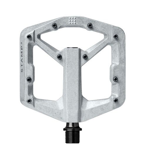 Crankbrothers Stamp 2 Small Gen 2 Pedals - Raw Silver