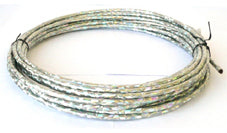 Gear Casing - Holographic Lex Outer Casing - 4mm x 7.6 Metres - Silver