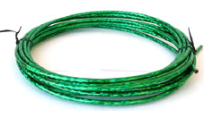 Gear Casing - Holographic Lex Outer Casing - 4mm x 7.6 Metres - Green