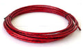 Gear Casing - Holographic Lex Outer Casing - 4mm x 7.6 Metres - Red
