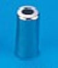 End Cap - Brass End Cap For Brake - 5mm Dia - Silver (Bag Of 50)