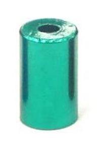 5mm CNC Machined Brass Outer Casing Ferrule - Green (Bag of 100)