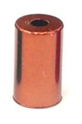 5mm CNC Machined Brass Outer Casing Ferrule - Bronze (Bag of 100)