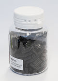 Brass Outer Casing Ferrule - 4mm - Black (Bottle of 250)