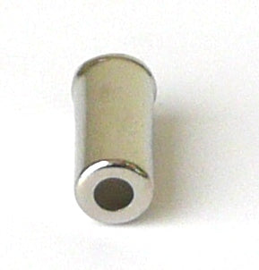End Cap - Brass End Cap For Gear - 4mm Dia - Silver (Bottle Of 250)