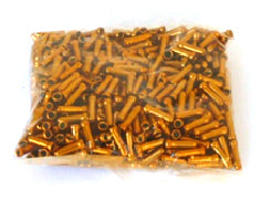 Cable End - Inner Wire End Cap - 2.3mm Inside Dia - Gold (Bag Of 500)