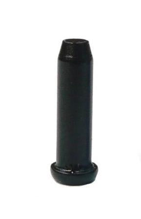 End Cap - Inner Wire End Cap - 2.3mm Inside Dia - Black (Bag Of 50)
