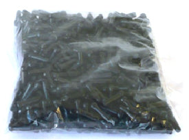 End Cap - Inner Wire End Cap - 2.3mm Inside Dia - Black (Bag Of 500)