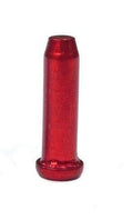 End Cap - Inner Wire End Cap - 2.3mm Inside Dia - Red (Bag Of 50)