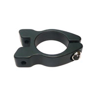 31.8mm Rear Carrier/Seatpost Clamp With Lip - Black