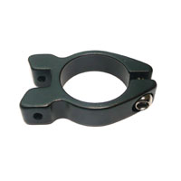 34.9mm Rear Carrier/Seatpost Clamp With Lip - Black