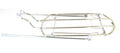 Steel Rear Carrier Rack - 8" Wide For 27" Bikes - Silver
