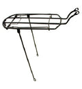 Steel Rear Carrier Rack - 8" Wide For 26" Bikes - Black