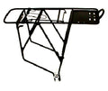 Alloy Rear Carrier Rack For 26" - 700C/29" Bikes With Spring Bow - Black