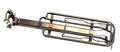 Seat Post Mounted Alloy Rear Carrier Rack With Spring Bow - QR - Black
