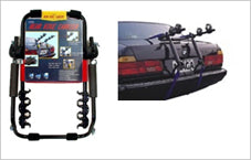Alaga Rear Boot Mount Bike Carrier Rack - 3 Bike - 40kg Load Capacity