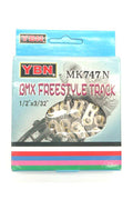 YBN MK-747NS Kool Chain - 1/2 X 3/32 X 116L - Silver/Grey